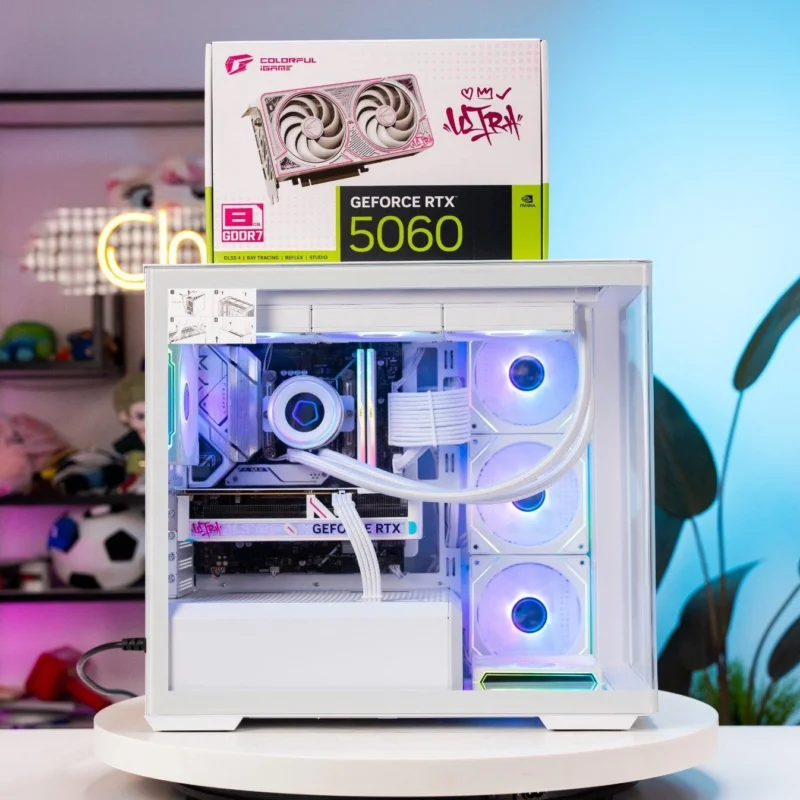 PCTH AMD GAMING PRO RYZEN 7 7700 - RTX 5070 12GB OC WHITE (All NEW - Bảo hành 36 tháng)