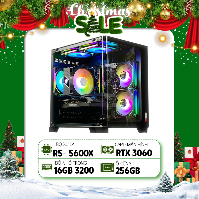 PC GAMING R5 5600X, RTX 3060 12GB