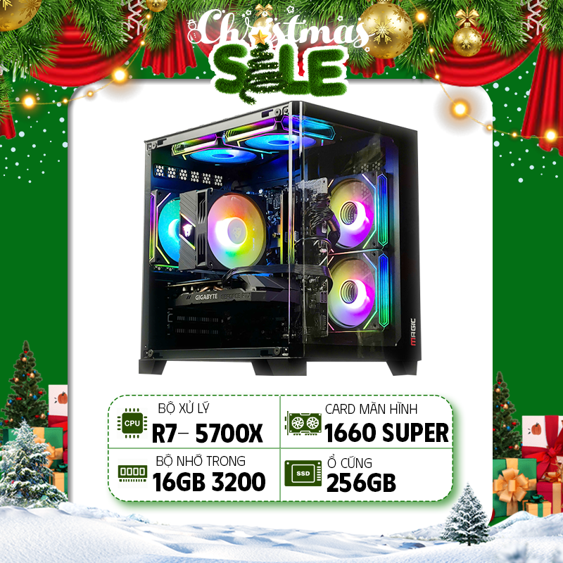 PC GAMING R7 5700X , GTX 1660 SUPER 6GB