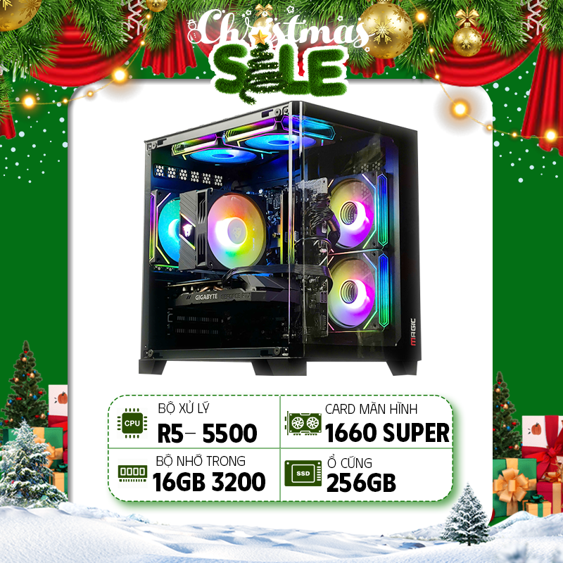 PC GAMING R5 5500 , GTX 1660 SUPER 6GB